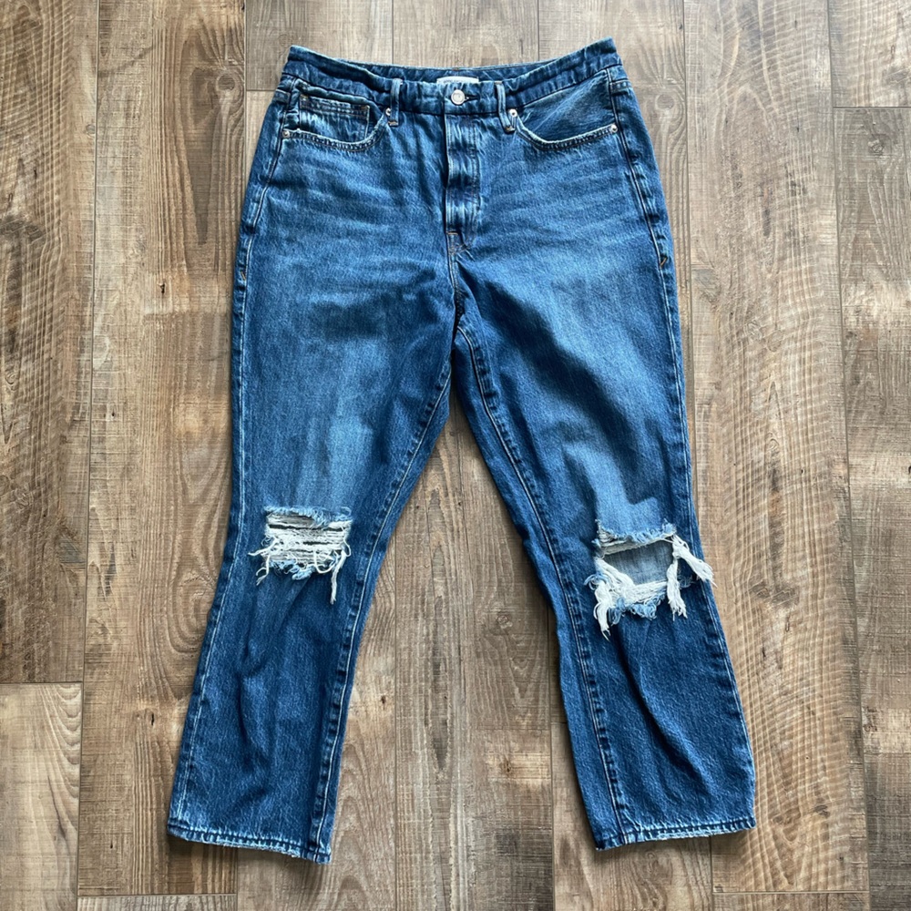 Good American Good Vintage Ripped Jeans
